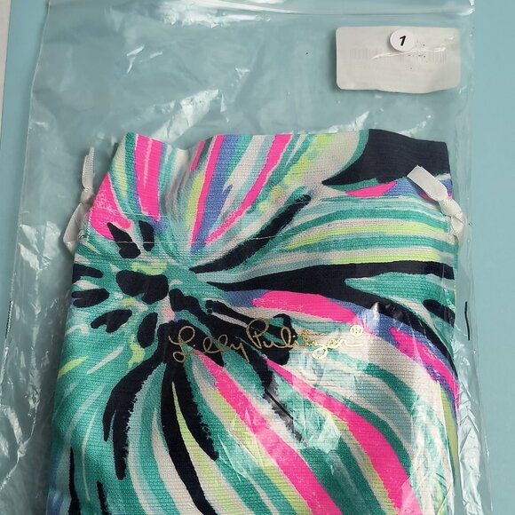 Lilly Pulitzer Coastal Shell Layered Necklace Gold Tone Metal Statement - Picture 9 of 9